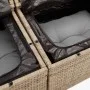 Juego de sofás jardín con cojines beige mezcla 12 pzas ratán PE by , Garden sets - Ref: Foro24-3256717, Price: 970,36 €, Disc...