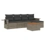 Gartenmöbel-Set, 6-teilig, mit grauen Polstern aus synthetischem Rattan. von , Gartensets - Ref: Foro24-3256872, Preis: 357,0...