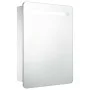 Mueble de baño con espejo LED 60x11x80 cm de vidaXL, Tocadores de baño - Ref: Foro24-285118, Precio: 160,25 €, Descuento: %