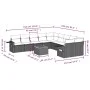 Gartensofagarnitur mit beigen Kissen, 11-teilig, aus PE-Rattan-Mischung. von , Gartensets - Ref: Foro24-3257088, Preis: 681,0...