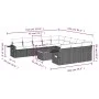Set de sofás de jardín 12 piezas cojines ratán sintético negro by , Garden sets - Ref: Foro24-3257119, Price: 804,70 €, Disco...