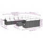 Set de sofás de jardín 12 piezas cojines ratán sintético negro by , Garden sets - Ref: Foro24-3257119, Price: 818,84 €, Disco...