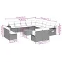 Gartensofagarnitur 14-teilig mit Kissen aus synthetischem Rattan in Beige. von , Gartensets - Ref: Foro24-3257150, Preis: 954...