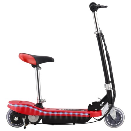 Electric scooter with seat and red LED 120 W by vidaXL, Scooters - Ref: Foro24-91961, Price: 129,71 €, Discount: %