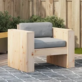 Sofá de jardín madera maciza de pino 79x60x62 cm by , Outdoor sofas - Ref: Foro24-832365, Price: 93,55 €, Discount: %