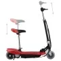 Electric scooter with seat and red LED 120 W by vidaXL, Scooters - Ref: Foro24-91961, Price: 132,12 €, Discount: %