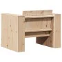 Sofá de jardín madera maciza de pino 79x60x62 cm de , Sofás de exterior - Ref: Foro24-832365, Precio: 93,55 €, Descuento: %