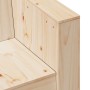 Sofá de jardín madera maciza de pino 79x60x62 cm de , Sofás de exterior - Ref: Foro24-832365, Precio: 94,90 €