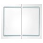 Badmöbel mit LED-Spiegel 80x12,2x68 cm von vidaXL, Badezimmerwaschtische - Ref: Foro24-285123, Preis: 158,12 €, Rabatt: %