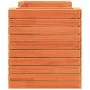 Banco con jardineras madera de pino marrón cera 167,5x60x65 cm de , Sofás de exterior - Ref: Foro24-844643, Precio: 210,08 €,...