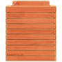 Banco con jardineras madera de pino marrón cera 167,5x60x65 cm by , Outdoor sofas - Ref: Foro24-844643, Price: 212,37 €, Disc...