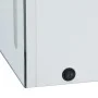 Mueble de baño con espejo LED 80x12,2x68 cm de vidaXL, Tocadores de baño - Ref: Foro24-285123, Precio: 155,70 €, Descuento: %