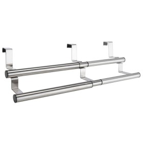 HI Silver extendable kitchen towel hanger by HI, Towel racks - Ref: Foro24-429111, Price: 11,40 €, Discount: %