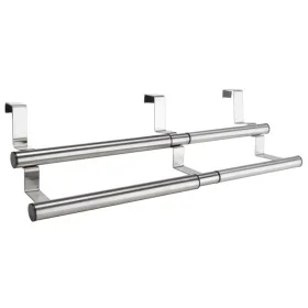 HI Silver extendable kitchen towel hanger by HI, Towel racks - Ref: Foro24-429111, Price: 11,40 €, Discount: %