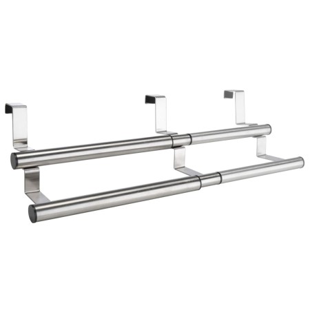 HI Colgador de paños de cocina extensible plateado de HI, Toalleros - Ref: Foro24-429111, Precio: 11,40 €, Descuento: %