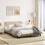 Bed frame with cream-colored fabric headboard 120x200 cm by , Beds and slatted bases - Ref: Foro24-373150, Price: 152,10 €, D...