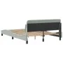 Estructura de cama con cabecero terciopelo gris claro 120x200cm de , Camas y somieres - Ref: Foro24-373152, Precio: 130,18 €,...
