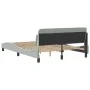 Estructura de cama con cabecero terciopelo gris claro 140x190cm de , Camas y somieres - Ref: Foro24-373192, Precio: 142,03 €,...