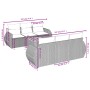 Set sofás de jardín 7 piezas y cojines ratán sintético beige by , Garden sets - Ref: Foro24-3224896, Price: 531,67 €, Discoun...