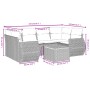Set sofás de jardín 7 piezas y cojines ratán sintético beige by , Garden sets - Ref: Foro24-3257235, Price: 486,31 €, Discoun...