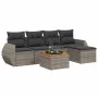 Gartenmöbel-Set, 6-teilig, mit grauen Polstern aus synthetischem Rattan. von , Gartensets - Ref: Foro24-3257313, Preis: 363,9...