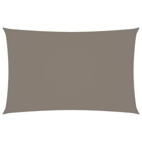Rectangular sail awning taupe gray Oxford fabric 5x8 m by , Umbrellas - Ref: Foro24-135441, Price: 106,69 €, Discount: %