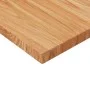 Arbeitsplatte aus hellbraun behandeltem Massivholz, 80 x 40 x 2,5 cm von , Arbeitsplatten - Ref: Foro24-343038, Preis: 59,41 ...