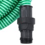 Manguera de succión con conectores de PVC PVC verde 26 mm 7 m
