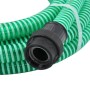 Manguera de succión con conectores de PVC PVC verde 26 mm 7 m
