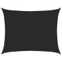 Toldo de vela HDPE negro 160 g/m² 6x7 m
