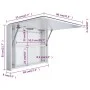 Badezimmerschrank mit LED-Spiegel 80x9,5x55 cm von vidaXL, Badezimmerwaschtische - Ref: Foro24-285120, Preis: 150,69 €, Rabat...