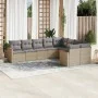 Garden sofa set with beige cushions mix 9 pieces PE rattan by , Garden sets - Ref: Foro24-3226304, Price: 541,51 €, Discount: %