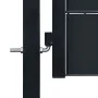 Puerta de valla de PVC y acero gris antracita 100x204 cm de vidaXL, Puertas de jardín - Ref: Foro24-145236, Precio: 238,62 €,...