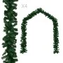 Guirnaldas de Navidad 4 unidades PVC verde 270 cm de vidaXL, Adornos festivos - Ref: Foro24-284308, Precio: 62,96 €, Descuent...