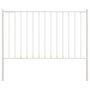 Panel de valla y postes acero recubrimiento polvo blanco 1,7x1m de vidaXL, Paneles de vallas - Ref: Foro24-145216, Precio: 54...