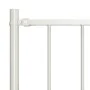 Panel de valla y postes acero recubrimiento polvo blanco 1,7x1m de vidaXL, Paneles de vallas - Ref: Foro24-145216, Precio: 54...