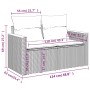 11-teiliges Gartensofa-Set und schwarze synthetische Rattankissen von , Gartensets - Ref: Foro24-3226496, Preis: 738,48 €, Ra...