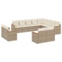 12-teiliges Gartensofa-Set und braune synthetische Rattankissen von , Gartensets - Ref: Foro24-3226513, Preis: 828,60 €, Raba...