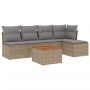 Garden sofa set with beige cushions mix 6 pieces PE rattan by , Garden sets - Ref: Foro24-3255933, Price: 336,17 €, Discount: %