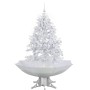 Christmas tree with snow with white umbrella base 140 cm by vidaXL, Christmas trees - Ref: Foro24-284334, Price: 117,24 €, Di...