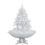 Christmas tree with snow with white umbrella base 140 cm by vidaXL, Christmas trees - Ref: Foro24-284334, Price: 115,81 €, Di...