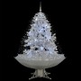 Christmas tree with snow with white umbrella base 140 cm by vidaXL, Christmas trees - Ref: Foro24-284334, Price: 117,24 €, Di...
