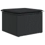 6-piece garden sofa set and black synthetic rattan cushions by , Garden sets - Ref: Foro24-3255999, Price: 328,67 €, Discount: %