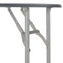 Klappbares Esszimmerset mit Regal, 3-teilig, MDF und schwarzer Stahl von vidaXL, Möbelsets für Küchen und Esszimmer - Ref: Fo...