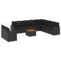 11-piece garden sofa set and black synthetic rattan cushions by , Garden sets - Ref: Foro24-3256524, Price: 733,43 €, Discoun...