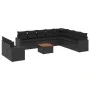 11-piece garden sofa set and black synthetic rattan cushions by , Garden sets - Ref: Foro24-3256524, Price: 725,66 €, Discoun...