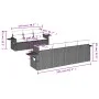 8-teiliges Gartensofa-Set und graue synthetische Rattankissen von , Gartensets - Ref: Foro24-3256802, Preis: 525,26 €, Rabatt: %