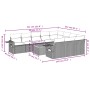 11-teiliges Gartensofa-Set mit beigen synthetischen Rattankissen von , Gartensets - Ref: Foro24-3257073, Preis: 708,20 €, Rab...