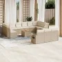 14-piece garden sofa set with beige synthetic rattan cushions by , Garden sets - Ref: Foro24-3257136, Price: 944,55 €, Discou...