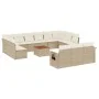 14-piece garden sofa set with beige synthetic rattan cushions by , Garden sets - Ref: Foro24-3257136, Price: 944,55 €, Discou...